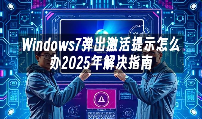 Windows7弹出激活提示怎么办2025年解决指南