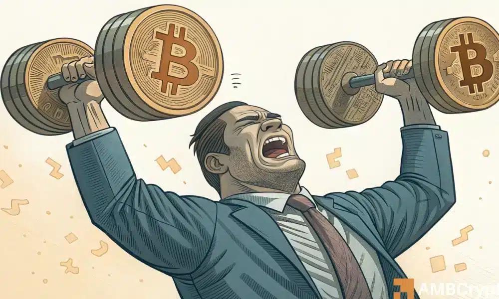 这就是为什么比特币在三次反弹失败后面临 10 万美元下跌的风险