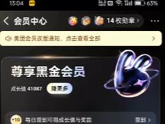 美团黑金会员怎么获得 美团黑金会员需要消费多少钱
