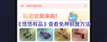 悠悠有品如何查看押金