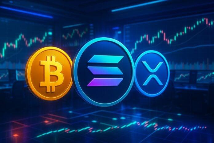 比特币比 Solana 和 XRP 更好吗？