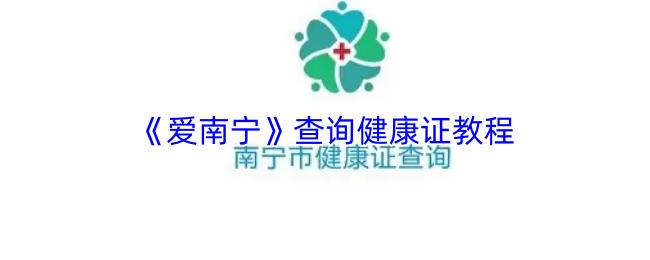 爱南宁 查询健康证教程