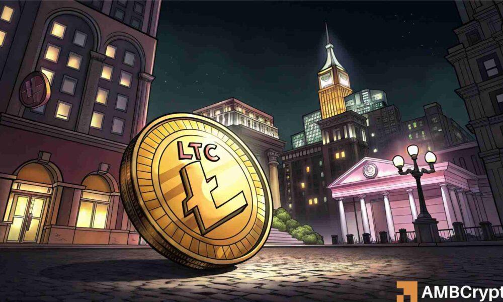 莱特币下跌 22% – 此次暴跌会导致 LTC 跌至 76 美元吗