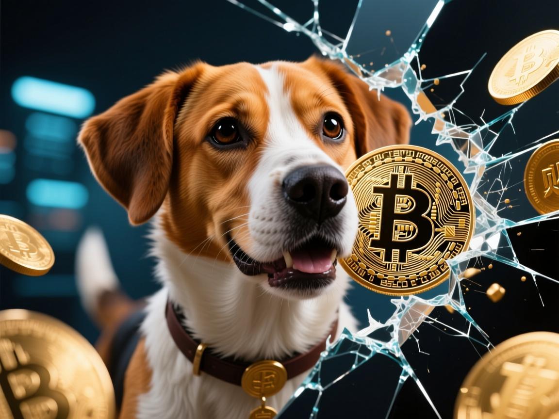 狗狗币亏90万截图，当模因币刺穿财富幻梦