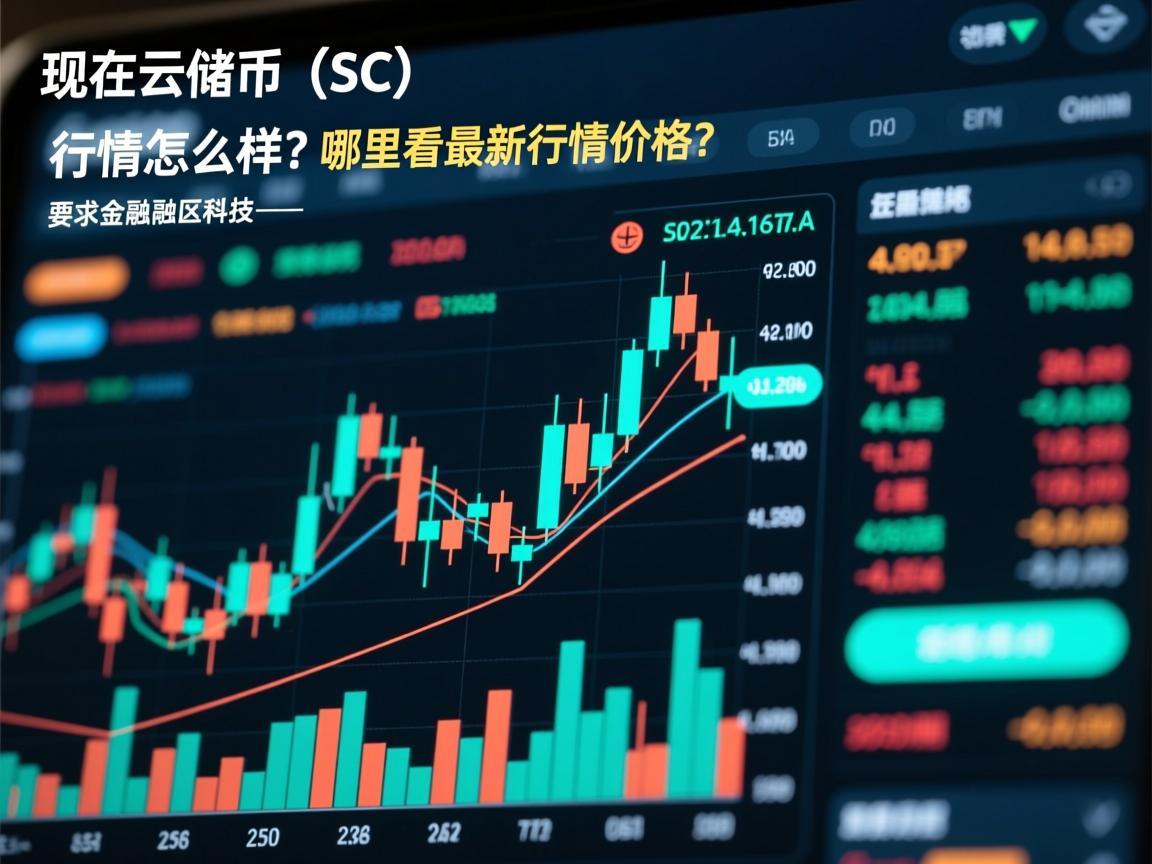 现在云储币（SC）行情怎么样 哪里看最新行情价格