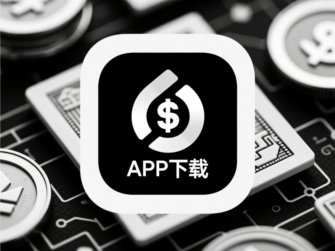 欧易交易所APP下载，黑白图标的简约与专业之美