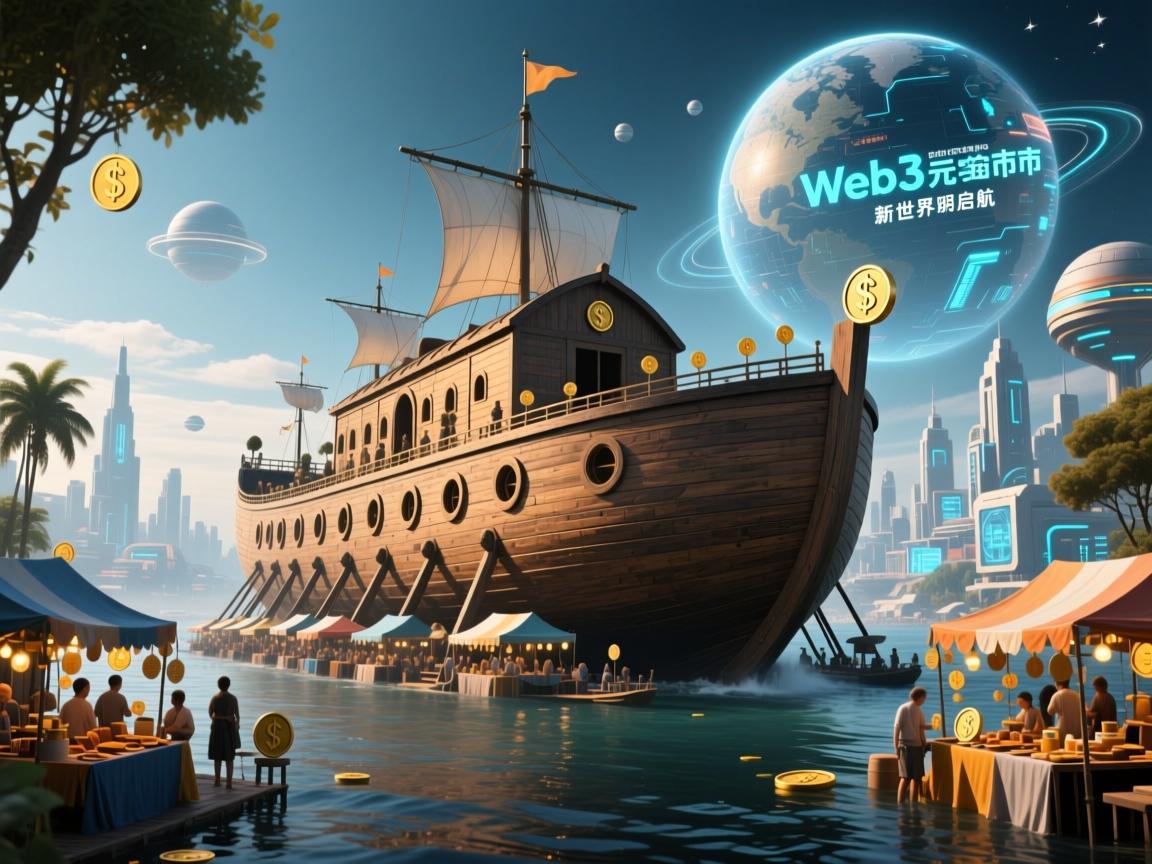 诺亚方舟Web3元宇宙市集，数字新世界的文明启航