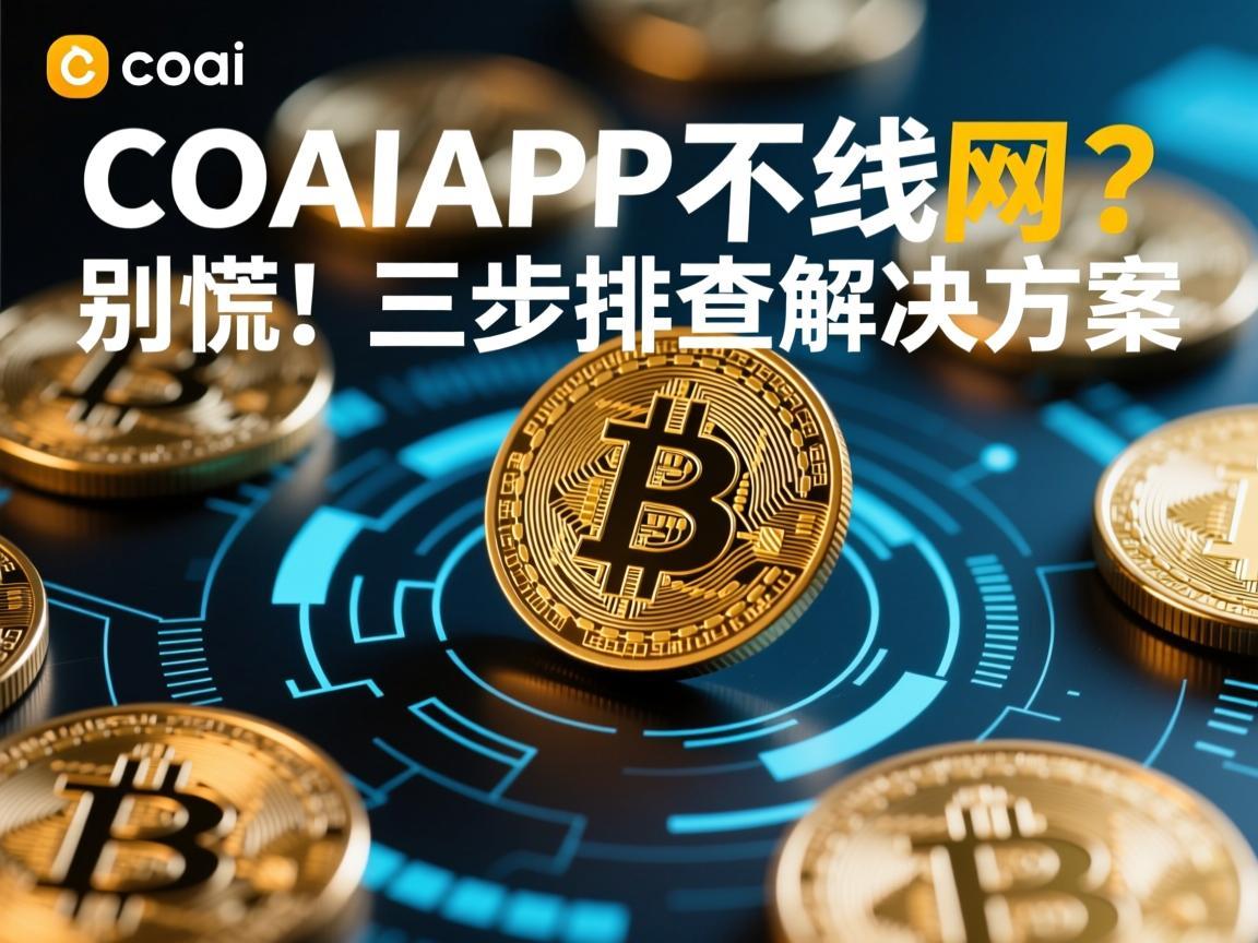 COAI币APP连不上网 别慌！三步排查解决方案