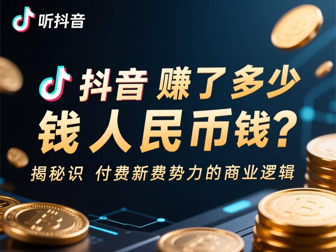 听安抖音赚了多少钱人民币 揭秘知识付费新势力的商业逻辑