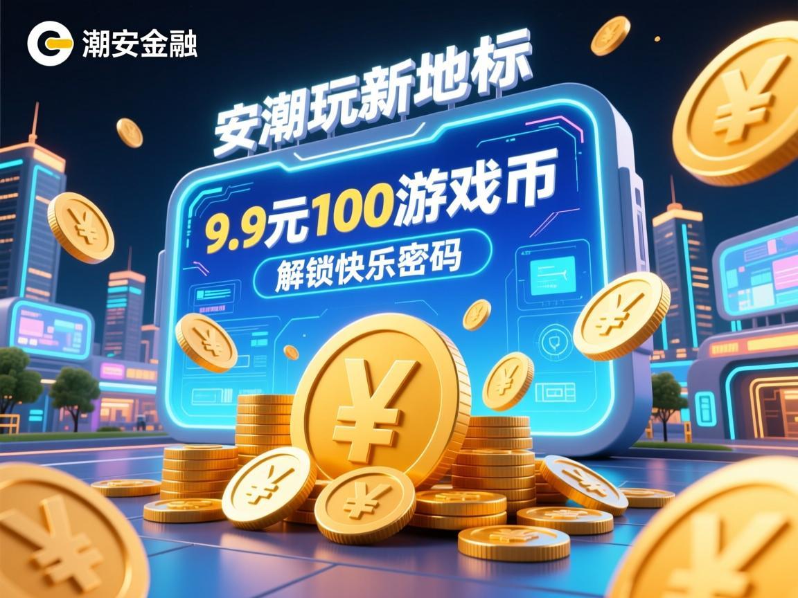 六安潮玩新地标，9.9元100游戏币，解锁快乐密码