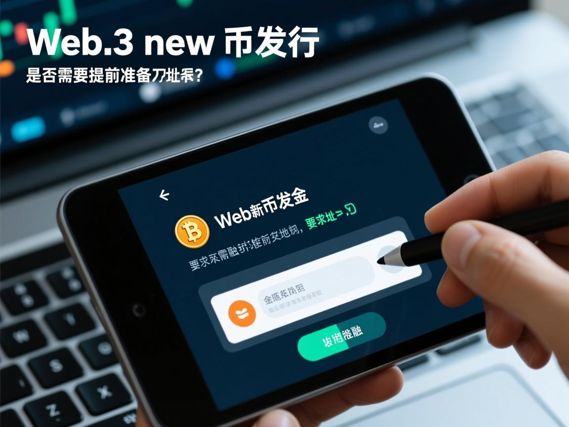 Web3新币发行，是否需要提前准备地址