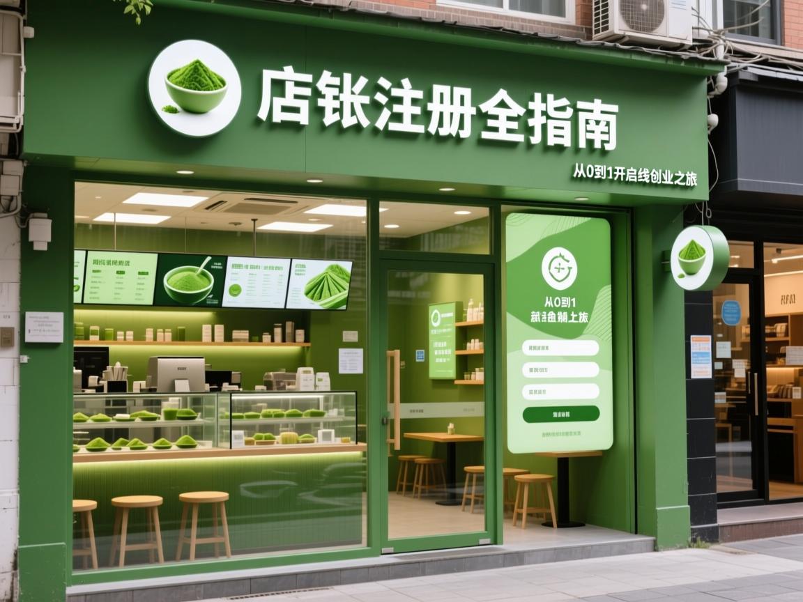 抹茶店铺账号注册全指南，从0到1开启线上创业之旅