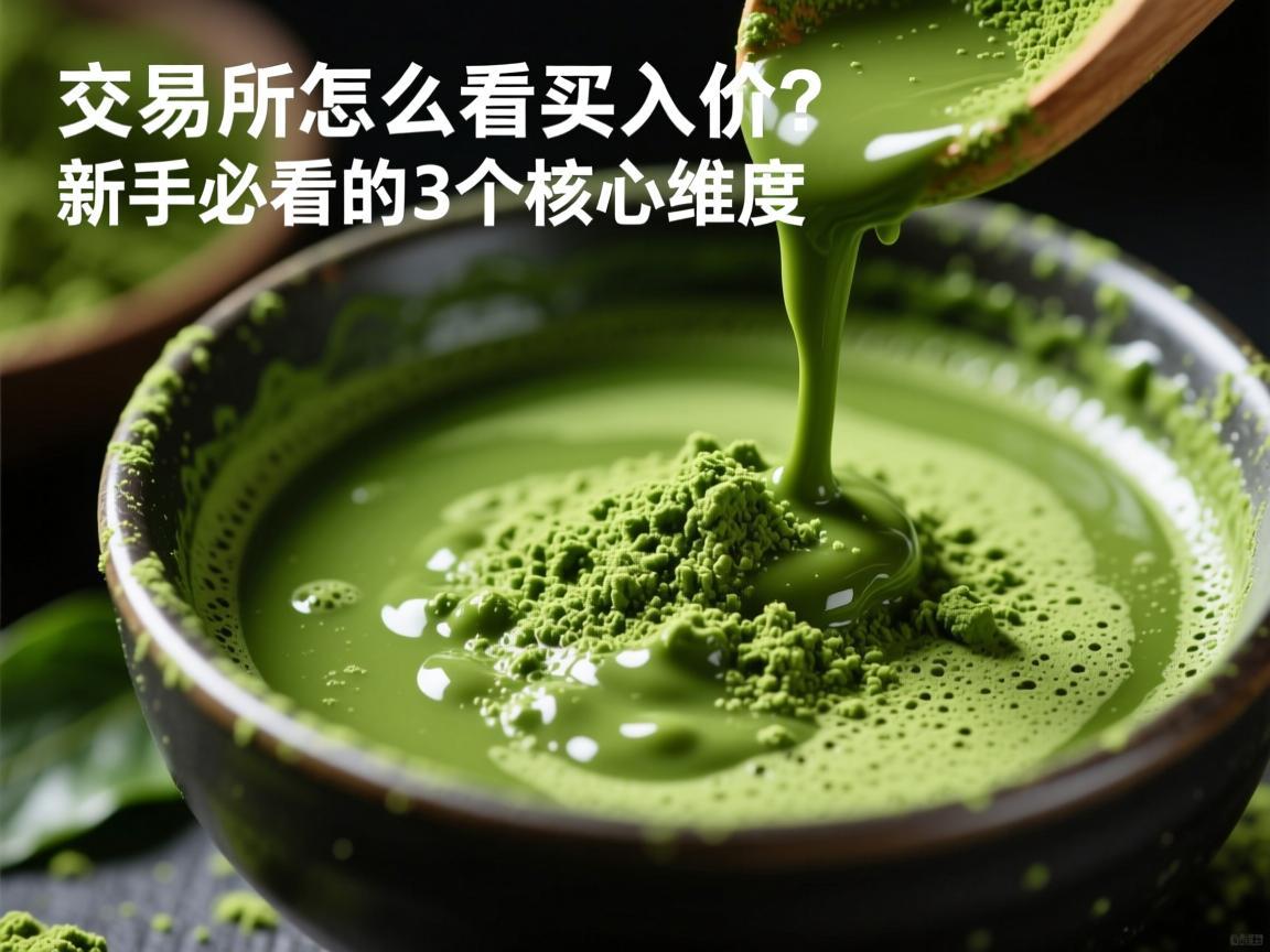 抹茶交易所怎么看买入价？新手必看的3个核心维度