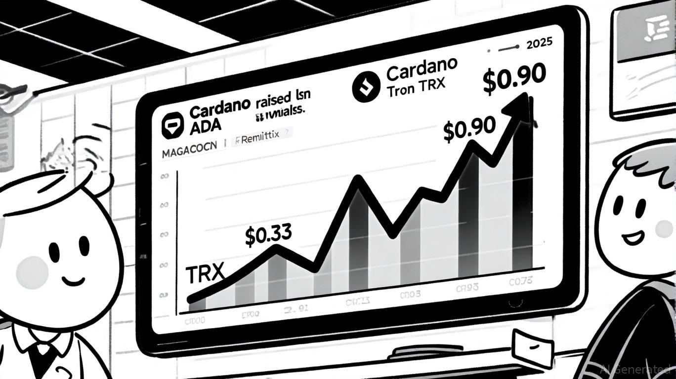 2025 年新兴加密货币预售：Cardano 和 TRON 反弹阴影下的高潜力项目