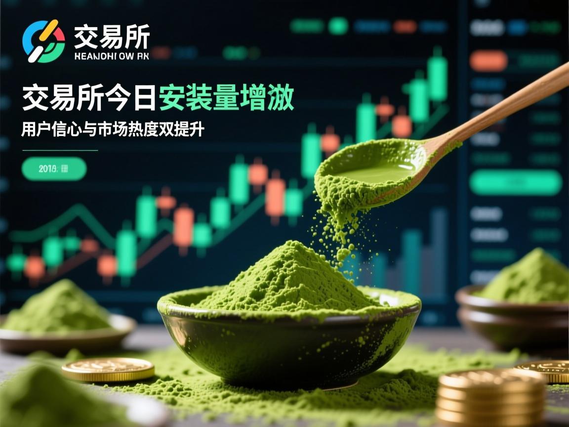抹茶交易所今日安装量激增，用户信心与市场热度双提升