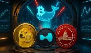比特币巨鲸积累了 5.8 亿美元资产——狗狗币、HYPE 和 MAGACOIN FINANCE 被看好成为智能货币