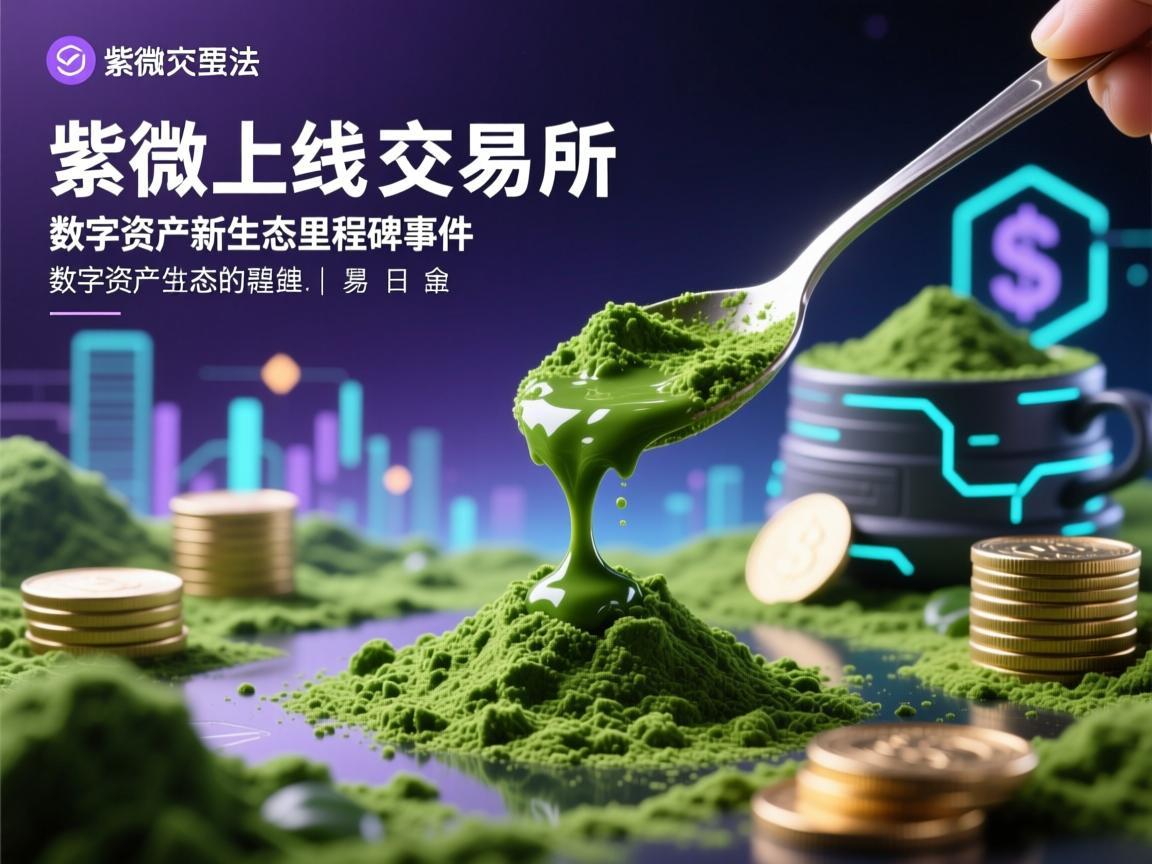 紫微上线抹茶交易所，数字资产新生态的里程碑事件