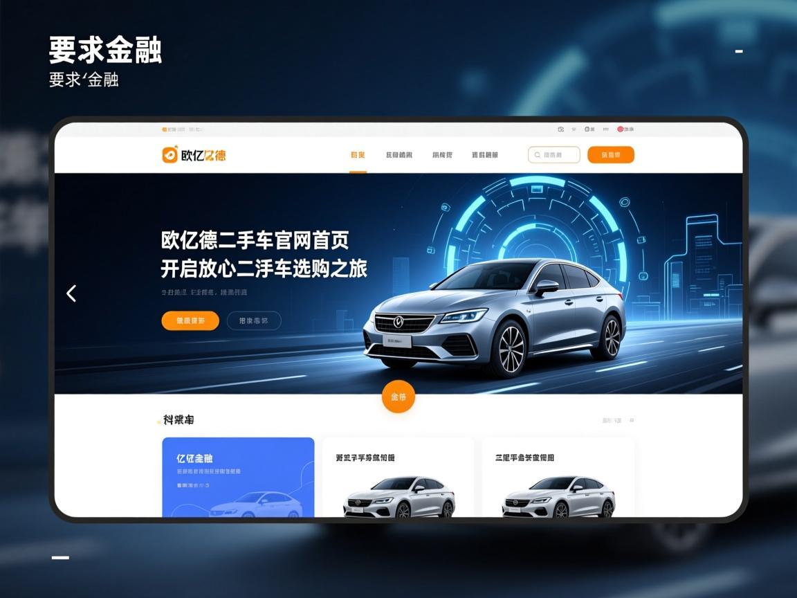 欧亿德二手车官网首页，开启放心二手车选购之旅