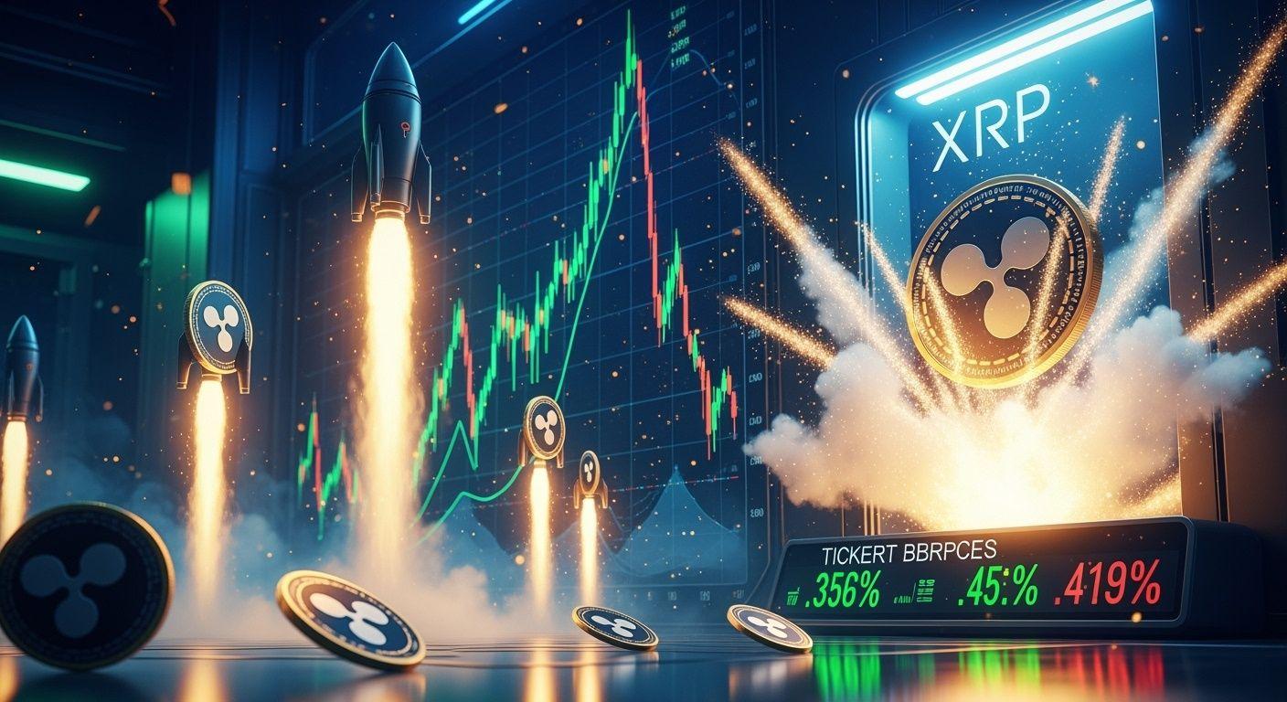 XRP 进入超速状态，将 BNB 挤下第四位
