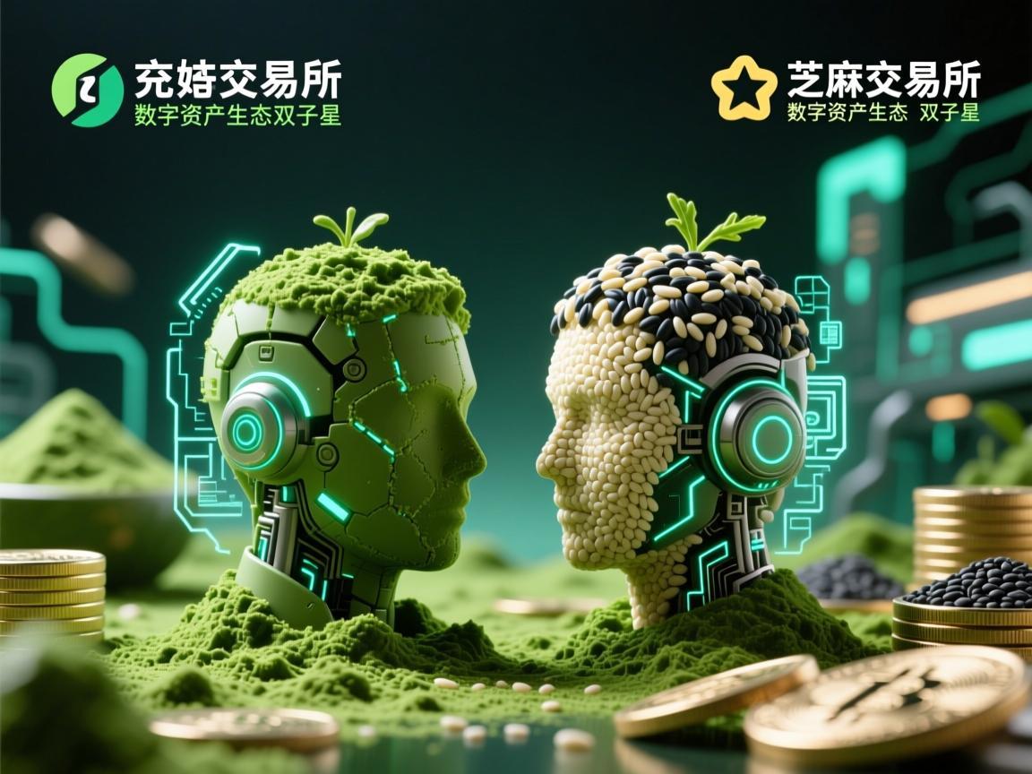 抹茶交易所与芝麻交易所，数字资产生态的双子星