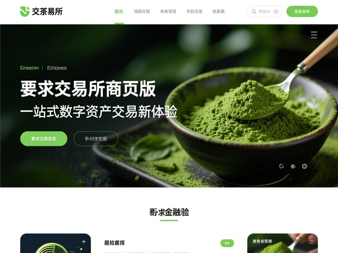 抹茶交易所网页版，一站式数字资产交易新体验