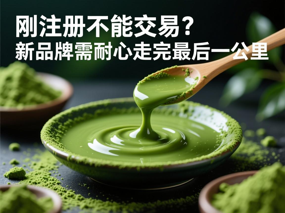 抹茶刚注册不能交易 新品牌需耐心走完最后一公里