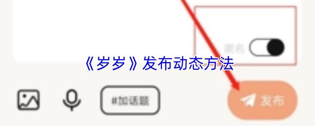 岁岁 发布动态方法