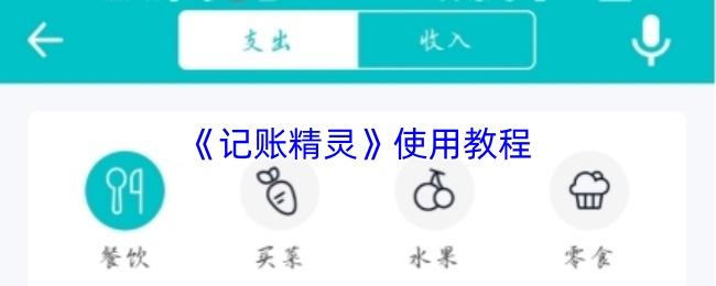 记账精灵 使用教程