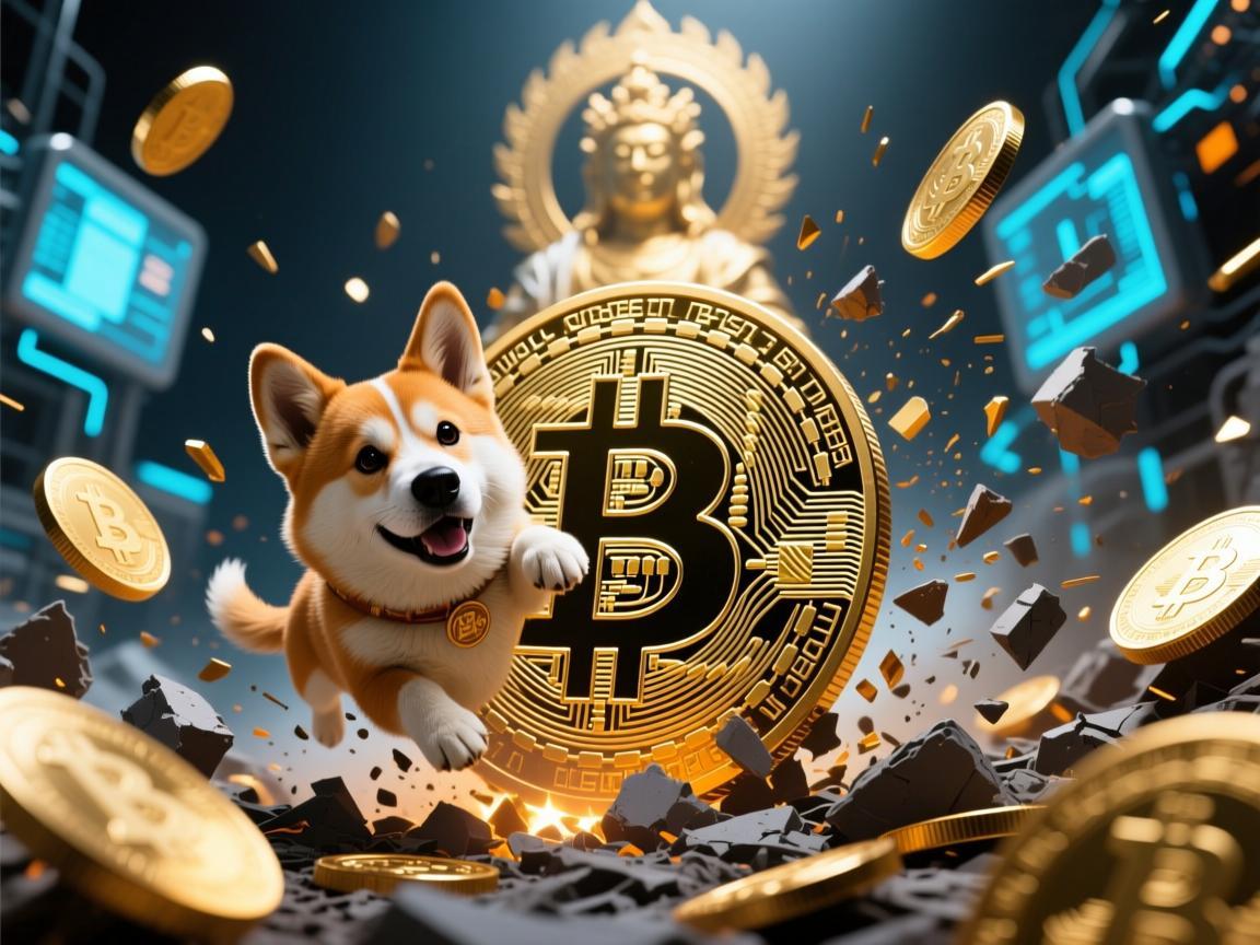 狗狗币为何跌落神坛，从 meme神宠到价值废墟的坠落之路