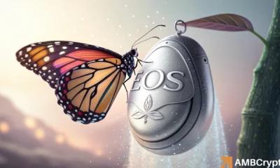 EOS 代币在抛售潮中暴跌 10%——为什么这个支撑至关重要！