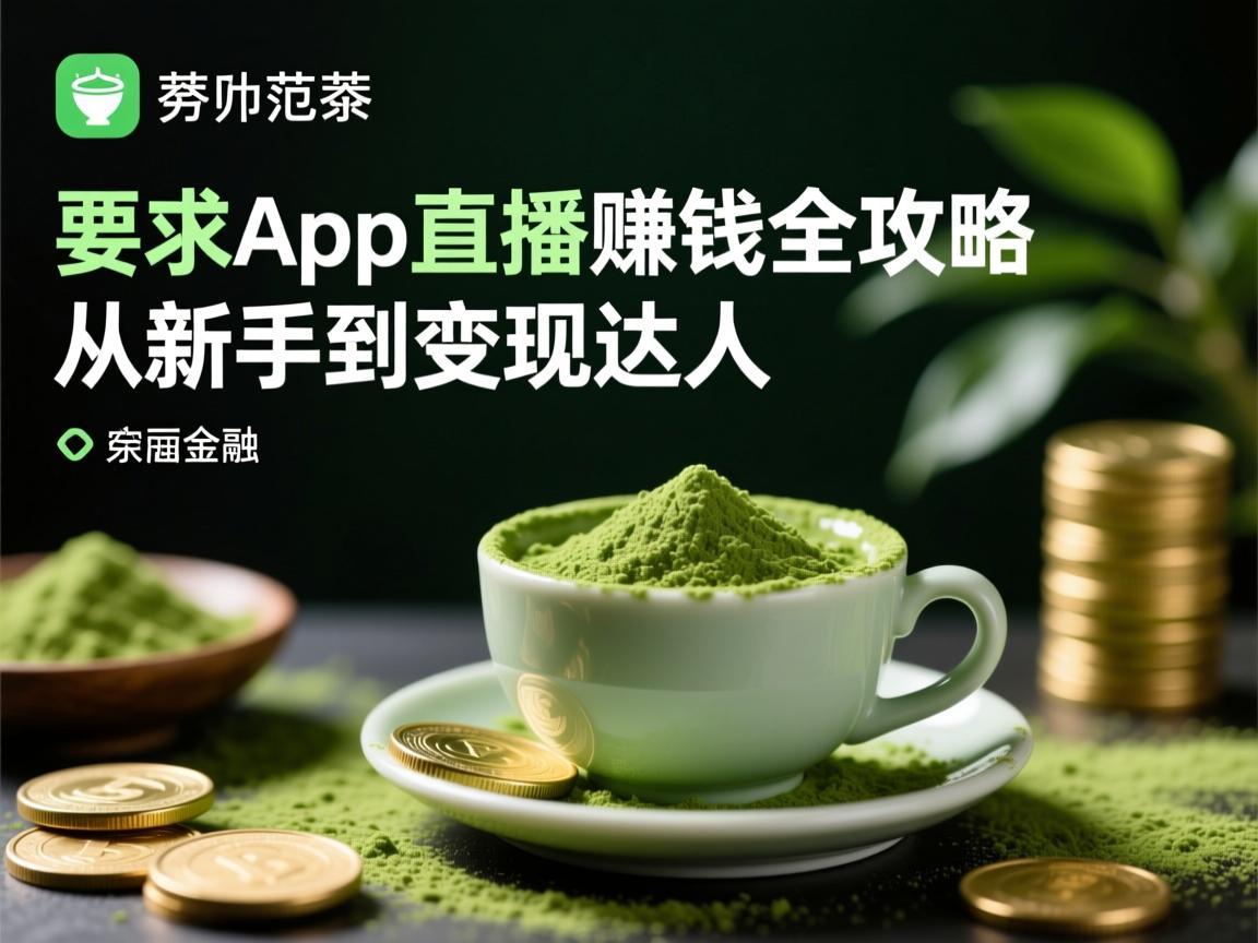 抹茶App直播赚钱全攻略，从新手到变现达人