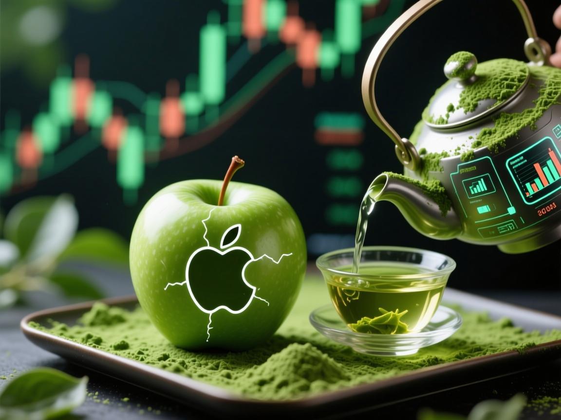 苹果抹茶交易所闪退，当科技遇上茶香的意外插曲
