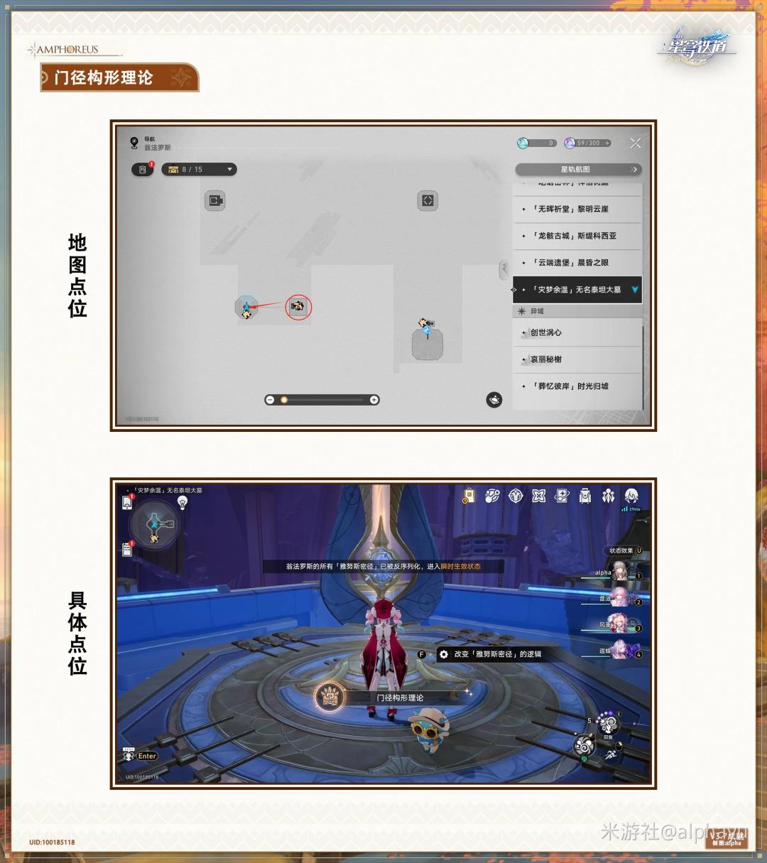 崩坏星穹铁道门径构形理论成就攻略