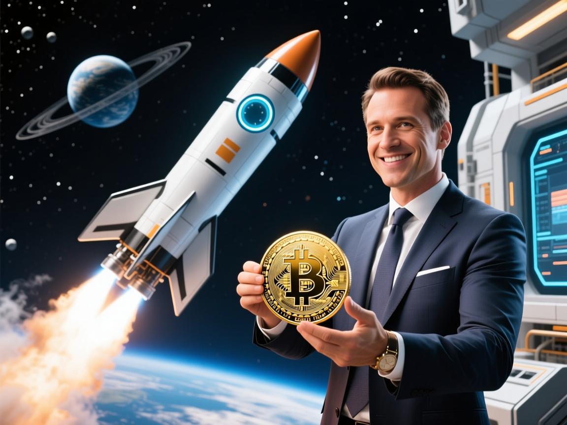 狗狗币飞船发射项目老总，把玩笑币送进太空的梦想家