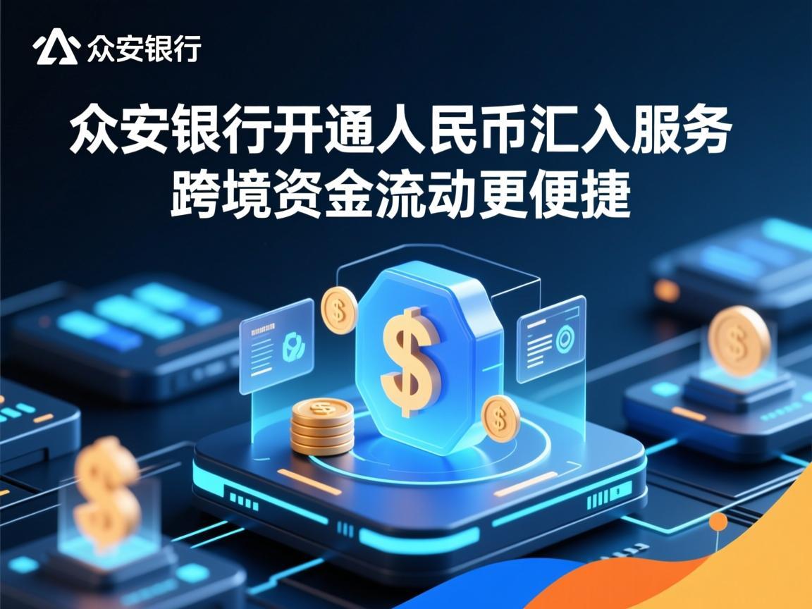 众安银行开通人民币汇入服务，跨境资金流动更便捷