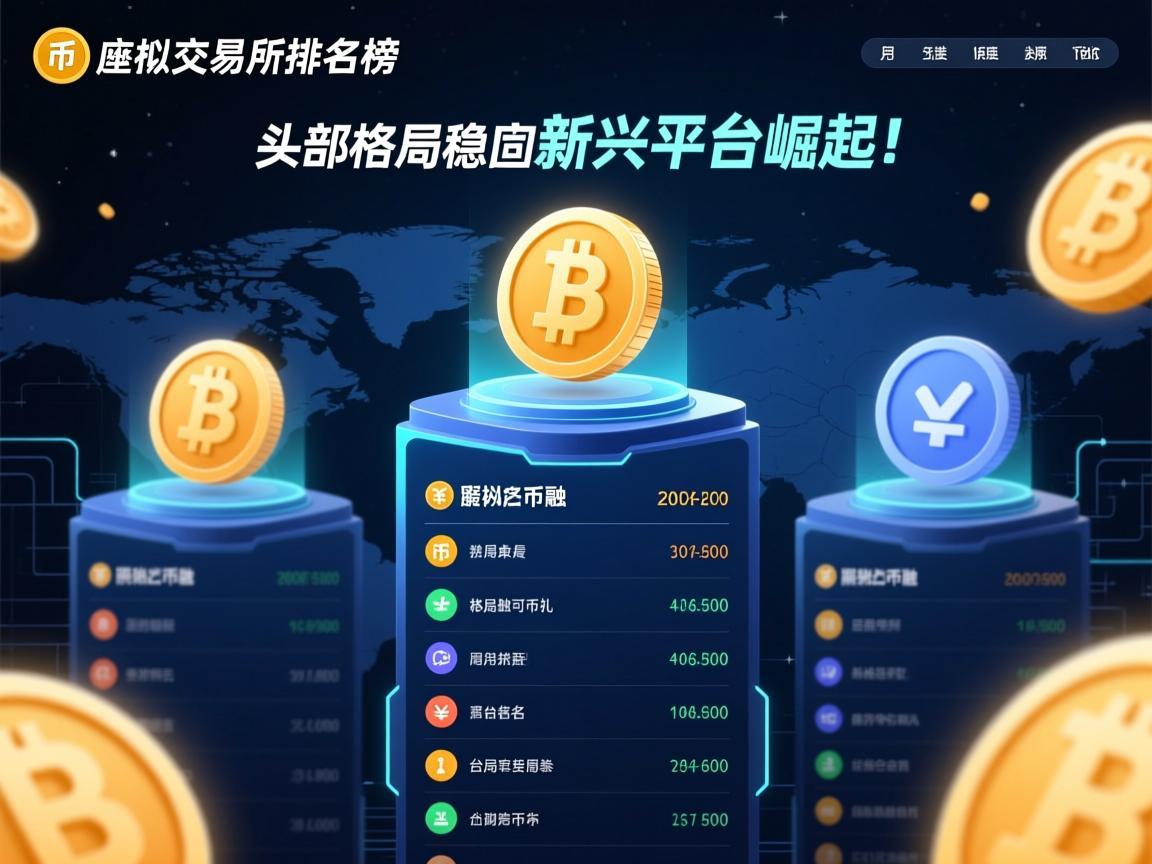 虚拟币交易所排名榜最新，头部格局稳固，新兴平台崛起