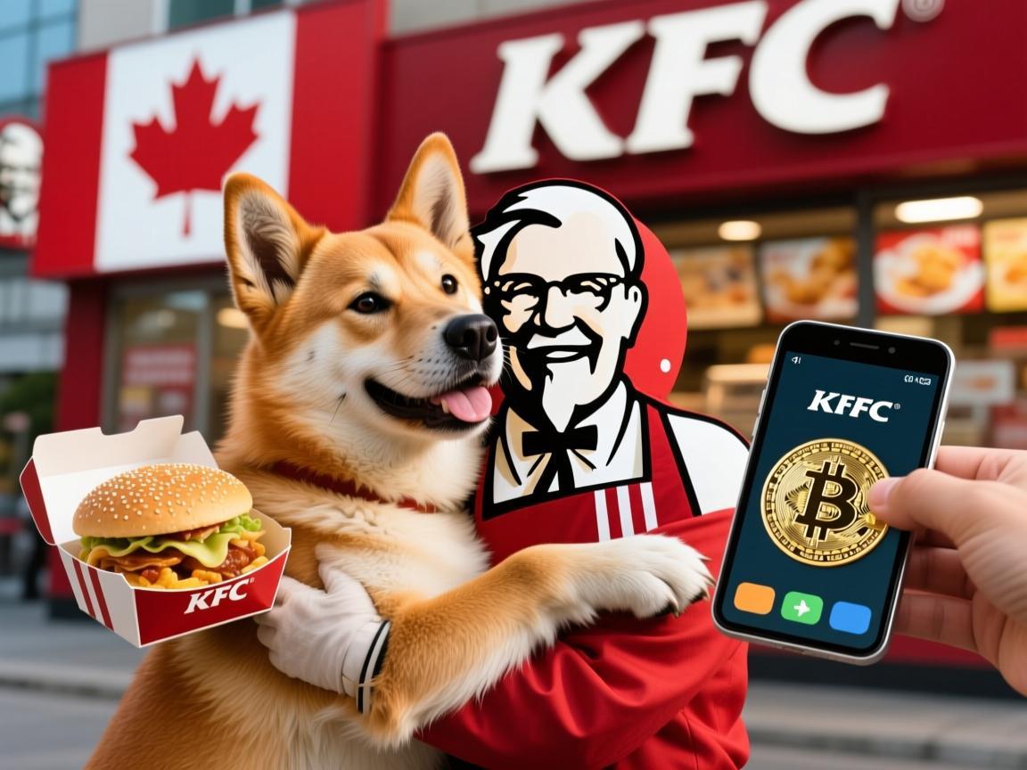 加拿大肯德基拥抱狗狗币，快餐业加密支付的新尝试