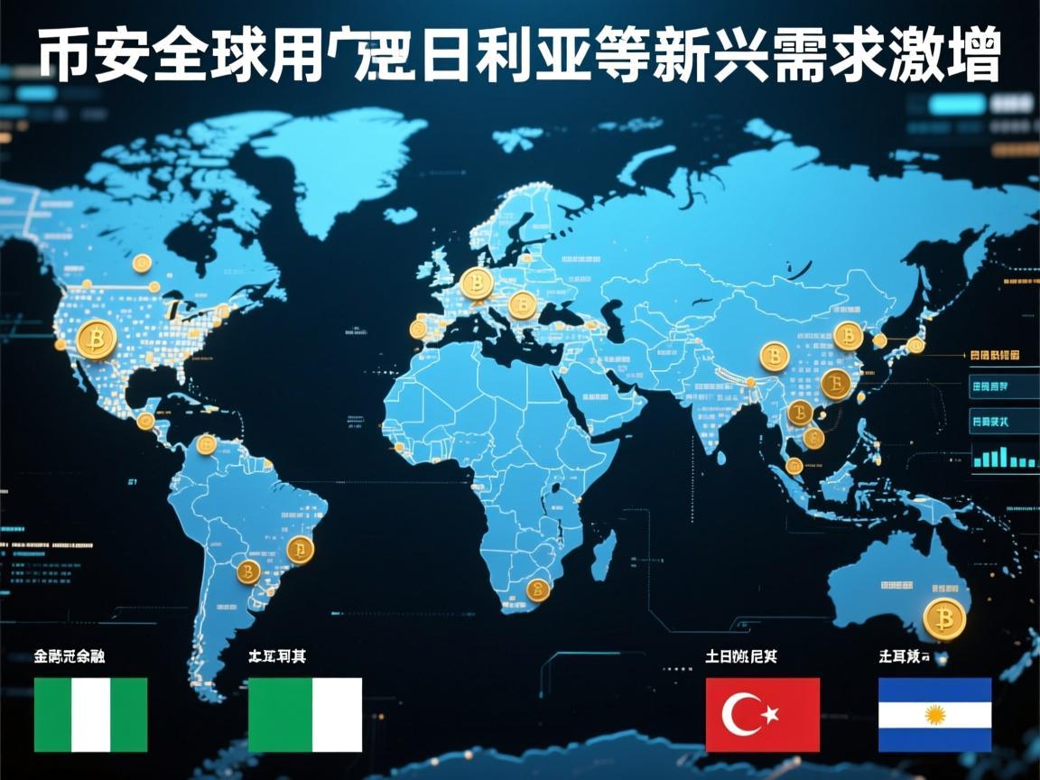 币安全球用户分布，东南亚成核心市场，土耳其、尼日利亚等新兴需求激增