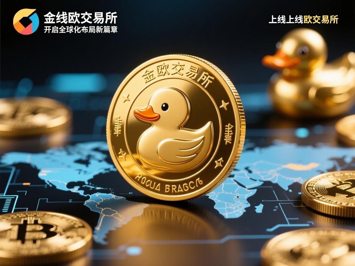 金鸭币上线意欧交易所，开启全球化布局新篇章