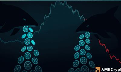 XRP巨鲸抛售数十亿枚代币——随着抛售趋势加剧，价格下跌