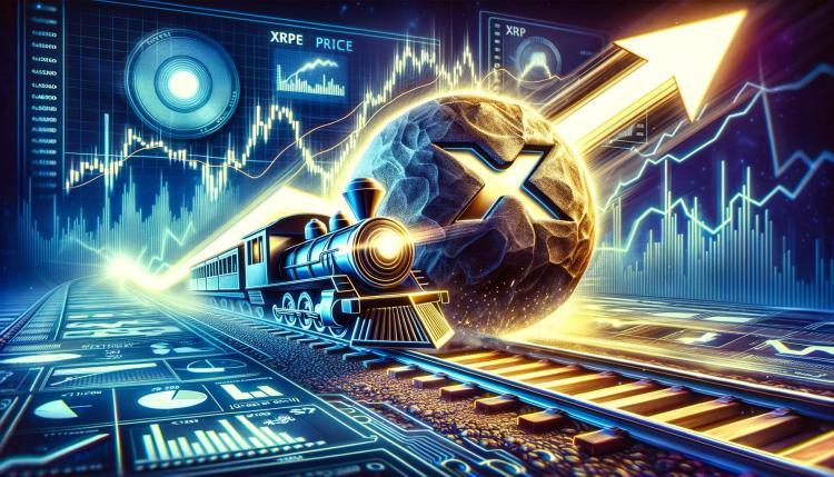 XRP价格接近突破区域，暗示可能即将出现一波上涨行情。