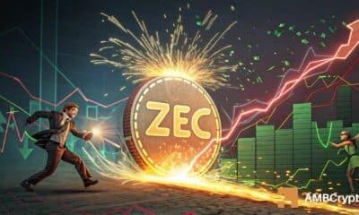 Zcash 在 Bitget 上线后价格飙升——ZEC 会再次测试 605 美元吗