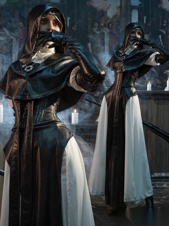老头环 黑夜君临 修女cos 纤纤细腰 氛围感封神