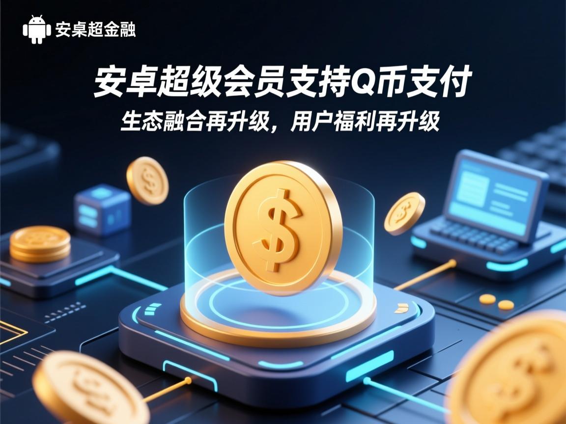 安卓超级会员支持Q币支付，生态融合再升级，用户福利再升级