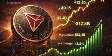 TRX价格在突破形态出现之际收窄至历史高位附近——以下是展望