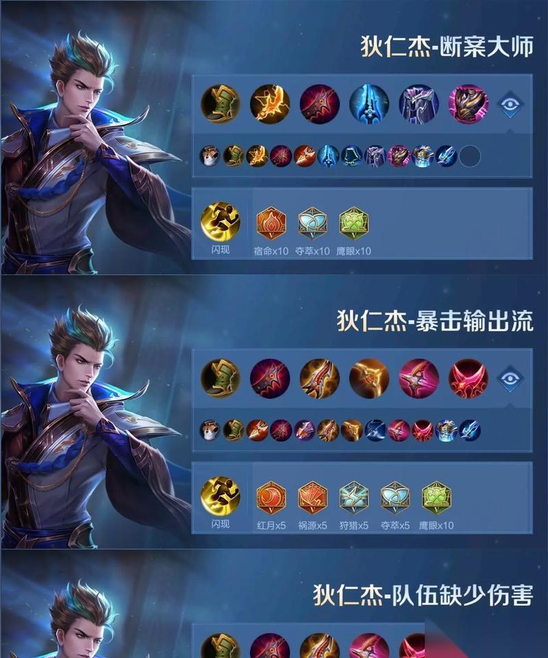 王者荣耀狄仁杰装备攻略解析 掌握狄仁杰的强大输出能力