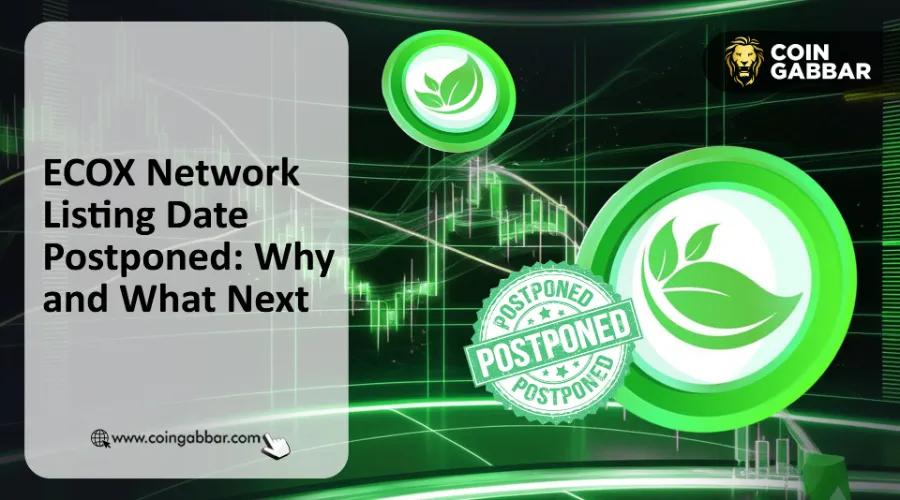 ECOX Network上市日期真相：$ECX的KYC和路线图延迟是好事吗