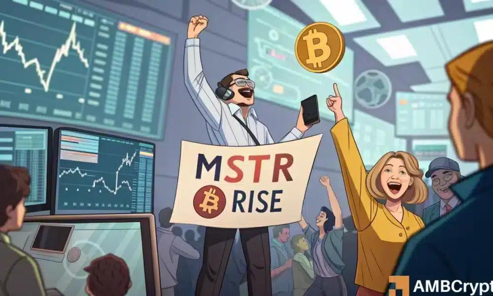策略股上涨 6%，内部人士买入 78 万美元——MSTR 会继续上涨吗