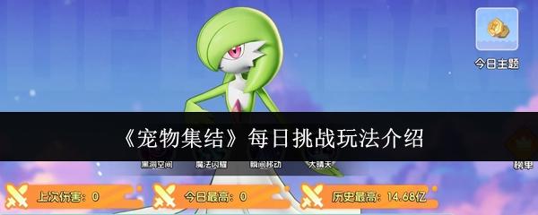 宠物集结 每日挑战玩法介绍