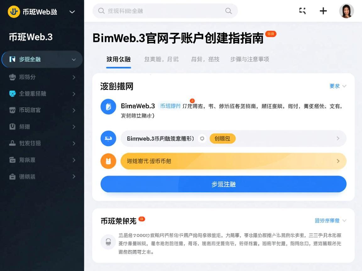 币安Web3官网子账户创建指南，步骤与注意事项